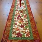 Autumn Blaze Quilted Table Runner