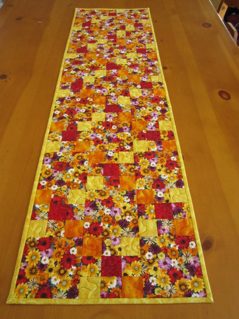 Plumeria Blossom Quilted Table Runner GFTOMA1664 main image 1
