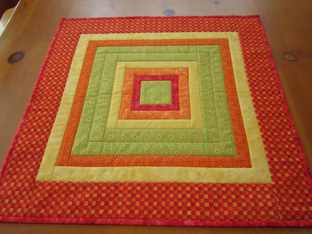 Biscuit Beak Quilted Table Topper NCU0NXD005